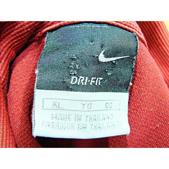 Nike Mens Shirt Dri-Fit UV 1/4 Zip Athletic Short Sleeve Red Size XL - Picture 3 of 12